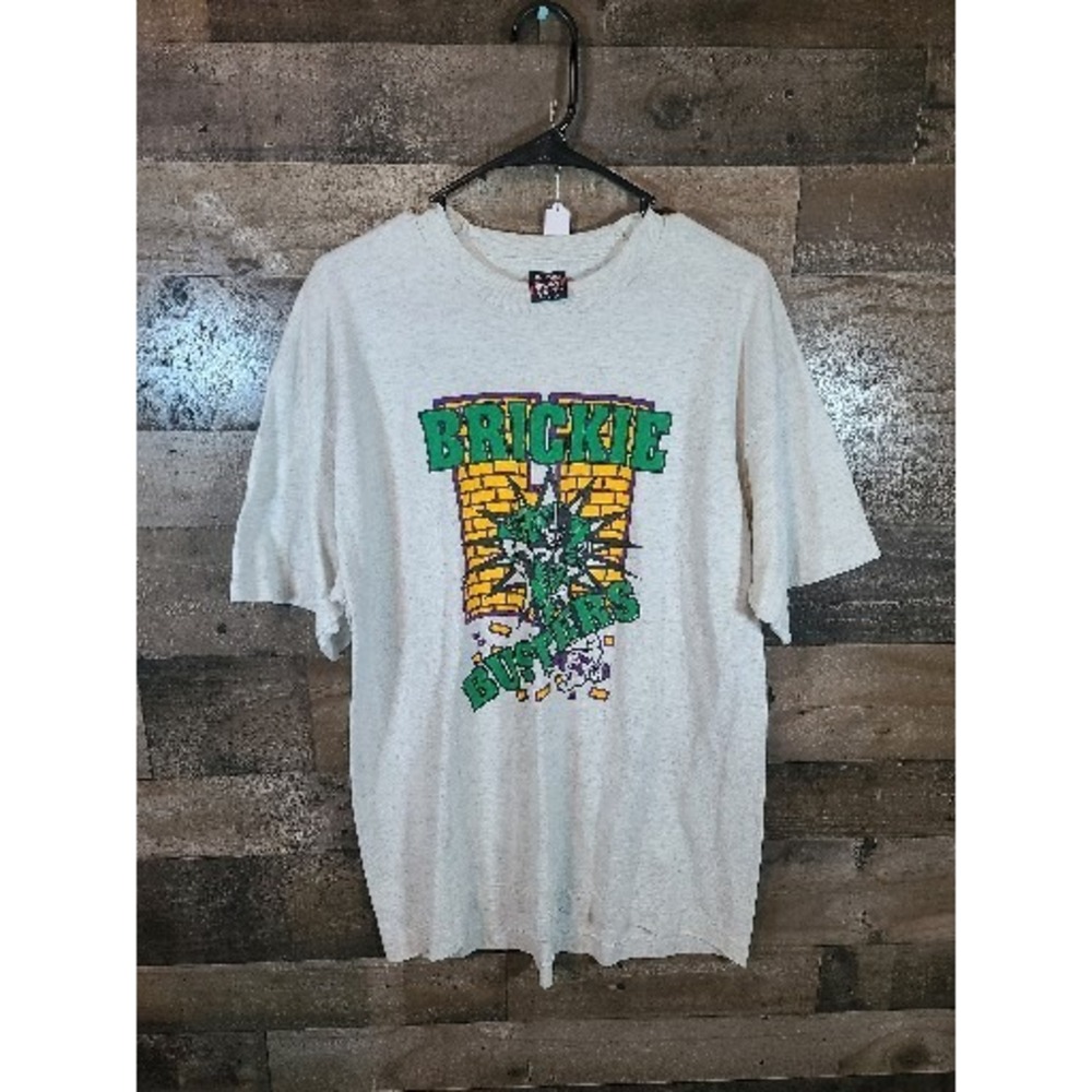 Vintage Brickie Busters Football Shirt Single Stitch SIZE XL BEST TAG